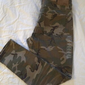 Polo by Ralph Lauren Camouflage Boyfriend Jeans